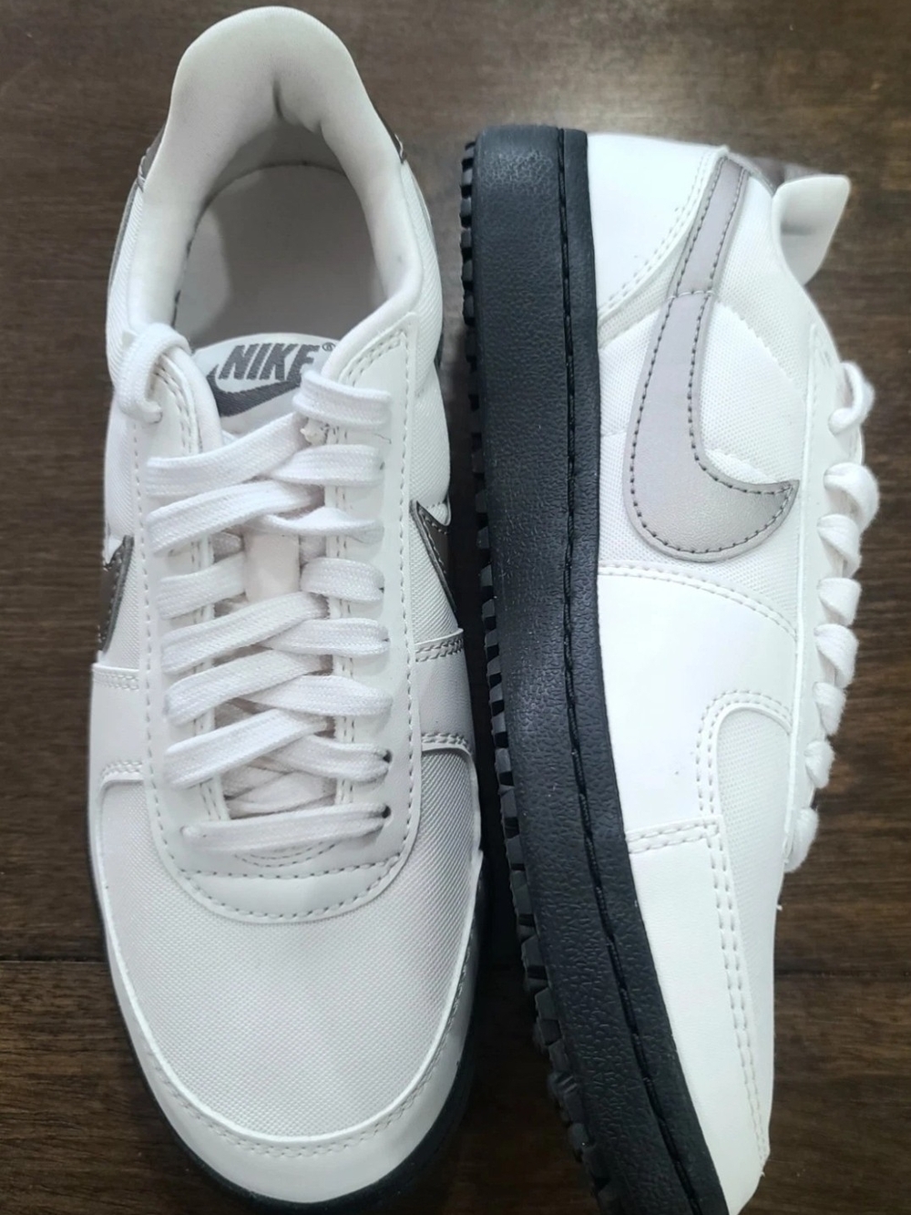 Nike Field General 82 Phantom Metallic Pewter Low Top Sneaker Women's Size 8.5